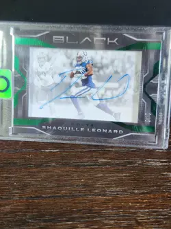 Indianapolis Colts Autographed Cards Auto Lot Taylor Nelson Leonard Moore - Image 5