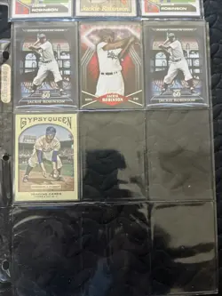 Lot of (21) Jackie Robinson Baseball Cards - Image 4