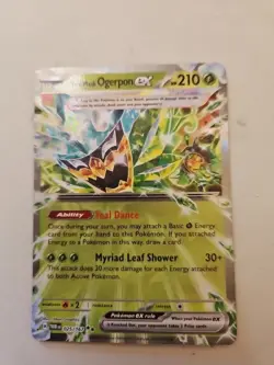 Pokemon - Teal Mask Ogerpon ex - 025/167 - SV Twilight Masquerade - Half Art - Image 1