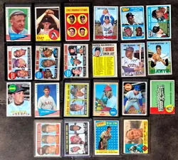 Vintage 50s–60s Topps Baseball Lot (20+) – Stars, Rookies, HOFers – EX Range - Image 2