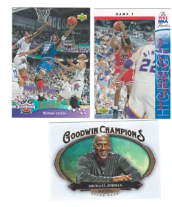 Michael Jordan Lot 1992-93 1993-94 Upper Deck Goodwin Champions FREE SHIPPING!! - Image 1
