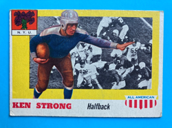1955 topps All American #24 Ken Strong Hall of Famer NYU/ New York Giants VG - Image 1