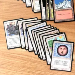 LOT DE ≈70 CARTES MAGIC THE GATHERING MTG PLAYED Chronicles Revised The Dark +++ - Image 4