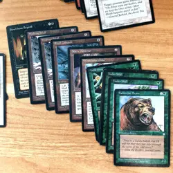 LOT DE ≈70 CARTES MAGIC THE GATHERING MTG PLAYED Chronicles Revised The Dark +++ - Image 5