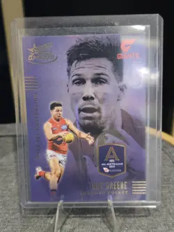 2022 Select AFL Optimum - 2021 All Australian METAL - TOBY GREENE 17/80 GWS - Image 1