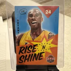 2012-13 Panini Past and Present Kobe Bryant Rise N Shine #60 Los Angeles Laker - Image 1