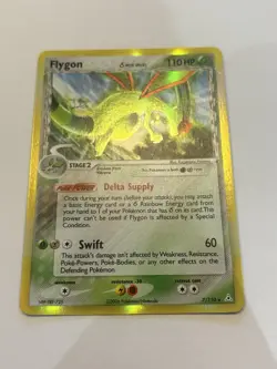 Pokemon Flygon EX Holon Phantoms Holo Rare Card 7/110 MP Condition - Image 2