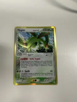 Flygon 7/110 EX Holon Phantoms Holo Pokemon Card TCG - Image 1