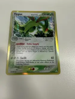 Flygon 7/110 EX Holon Phantoms Holo Pokemon Card TCG - Image 4