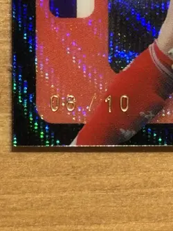 2025-26 Topps Chrome EPL, Declan Rice Auto, Black Wave /10, #CA-DR Arsenal 🇬🇧 - Image 2