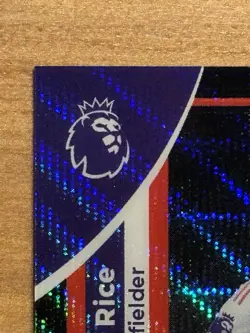 2025-26 Topps Chrome EPL, Declan Rice Auto, Black Wave /10, #CA-DR Arsenal 🇬🇧 - Image 3