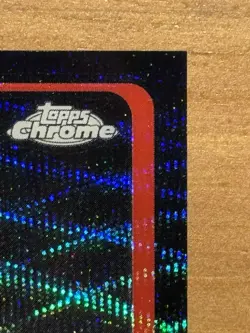 2025-26 Topps Chrome EPL, Declan Rice Auto, Black Wave /10, #CA-DR Arsenal 🇬🇧 - Image 4