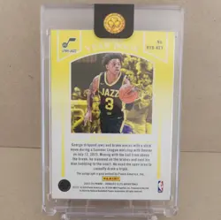 2023-24 Donruss Elite Keyonte George Rookie Year Book Auto 07/10 Jazz #RYB-KEY - Image 2