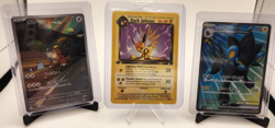 Pokemon Rare Holo Card Lot Kangaskhan Dark Jolteon Luxray Vintage Japanese - Image 1