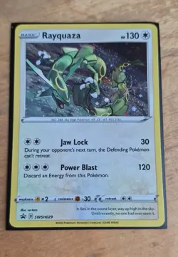 Rayquaza SWSH029 SWSH: Sword & Shield Promo Cards Holo - Image 1