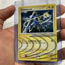 Pokemon Arceus AR6 Platinum Holo Near Mint NM Pokemon Nintendo Rare Card TCG - Image 2