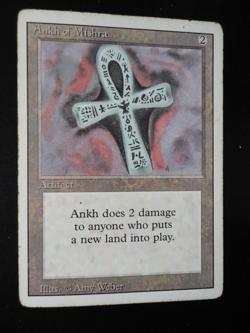 Ankh of Mishra Revised MP Moderately Played MTG Magic the Gathering - Image 1