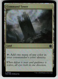 Command Tower Foil C Commander: Foundations 3 NM - Image 1