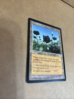 WOTC MtG Weatherlight Lotus Vale (R) EX - Image 2