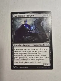 Syr Konrad, the Grim Commander: Modern Horizons 3 Regular - Image 1