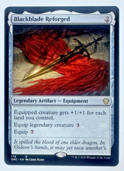 Blackblade Reforged | 178 | Commander: Dominaria United | Rare | NM - Image 1