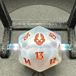 X1 Magic Avatar: The Last Airbender Dice Life Counter Oversized Spindown D20 Die - Image 2
