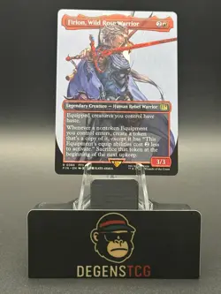 Firion, Wild Rose Warrior 0386 (Borderless) Final Fantasy Regular non foil MTG - Image 1