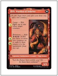 1x Clive, Ifrit's Dominant, Magic MTG NM - Image 2