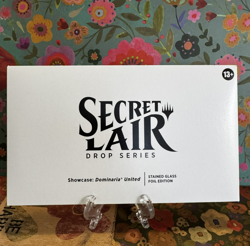 MTG SECRET LAIR DROP SHOWCASE: DOMINARIA UNITED STAINED GLASS FOIL SEALED - Image 1