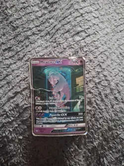 Pokemon Mewtwo GX 78/73 Shining Legends Secret Rare Holo Mewtube - Image 2
