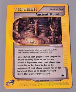 Ancient Ruins # 119/144 Uncommon aus Skyridge 2003 Pokemon Englisch Mint Vintage - Image 1