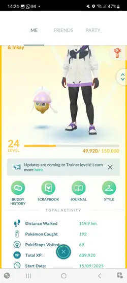 Pokemon Go (Stage 24) Shiny Inkay ( 62 Shinys ) Reduced !!! - Image 1