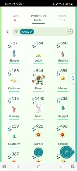 Pokemon Go (Stage 24) Shiny Inkay ( 62 Shinys ) Reduced !!! - Image 4