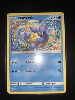 Carta Pokemon Wartortle 24/181 Ita gioco di squadra Italiano - Image 1