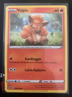 Carta Pokemon Vulpix 024/192 Ita Italiano Fragore Ribelle - Image 1