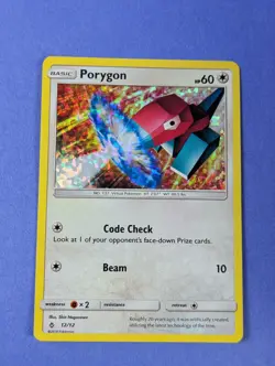 Porygon - 12/12 - Holo Promo McDonald's Collection 2018 - Pokemon - NM - Image 1
