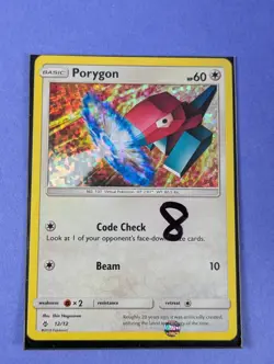 Porygon - 12/12 - Holo Promo McDonald's Collection 2018 - Pokemon - NM - Image 3