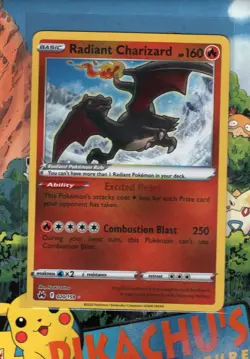 Pokemon TCG Radiant Charizard 020/159 Crown Zenith - Holo NM/M - Image 1