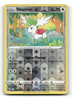 Shaymin 115/159 - Crown Zenith Reverse Holo - Pokemon Card NM/M - Image 1