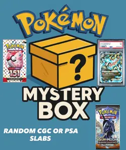 POKEMON MYSTERY BOX BOOSTER PACKS (3 Booster Packs + 3 Rare EX IR AR Cards) - Image 1
