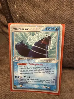 Walrein ex 99/108 Power Keepers Holo Ultra Rare Pokemon TCG - Image 1