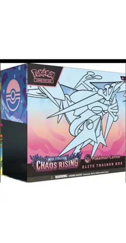 PREORDER Chaos Rising Pokemon Center ETB Exclusive PRESALE - Image 1