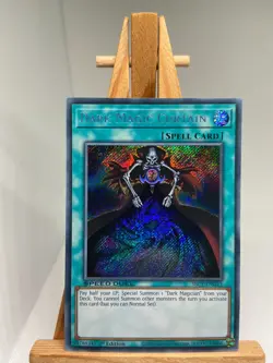 Dark Magic Curtain - Secret Rare 1st Edition SBC1-ENG13 - NM - YuGiOh - Image 1