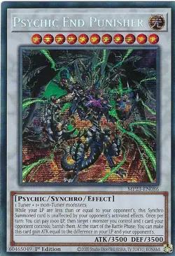 Psychic End Punisher - MP23-EN086 - Prismatic Secret Rare - 1st Edition Yugioh - Image 1