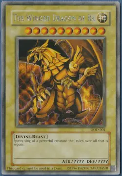 Yu Gi Oh! - The Winged Dragon of Ra - DOD - Secret Rare NM/M - Image 1