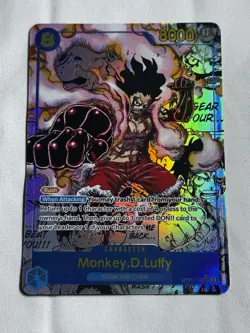 One Piece TCG OP11-118 A Fist of Divine Speed Monkey.D.Luffy (118) (Manga) - Image 1