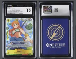 NAMI 2026 One Piece alt art EB03-053 English Heroines Edition CGC GEM MINT 10 - Image 1
