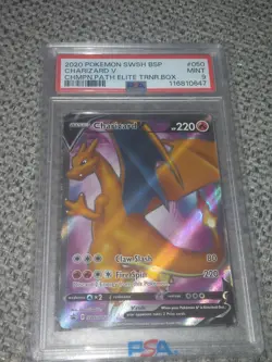 Charizard V Psa 9 2020 Pokemon Black Star Promos #SWSH050 - Image 2