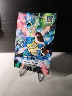 Pokemon Card Database 2 Cracked Ice Holo Blastoise 009 Near Mint - Image 2