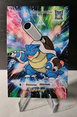 Pokemon Card Database 2 Cracked Ice Holo Blastoise 009 Near Mint - Image 3